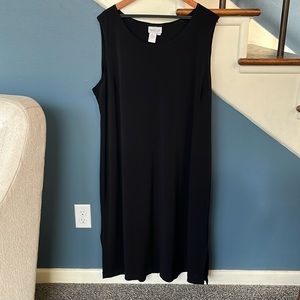 Coldwater Creek black sun dress